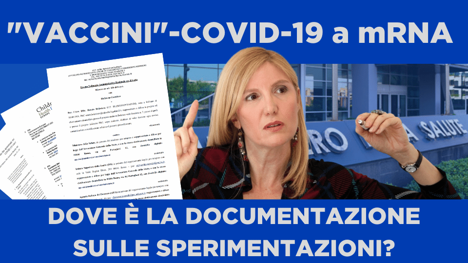 “Vaccini”-Covid-19 a mRNA: dove è la documentazione sulle sperimentazioni in punto genotossicità, cancerogenicità e mutagenicità?