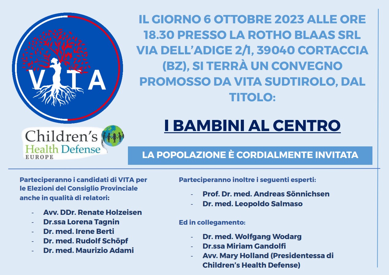 VITA: Convegno “I BAMBINI AL CENTRO”