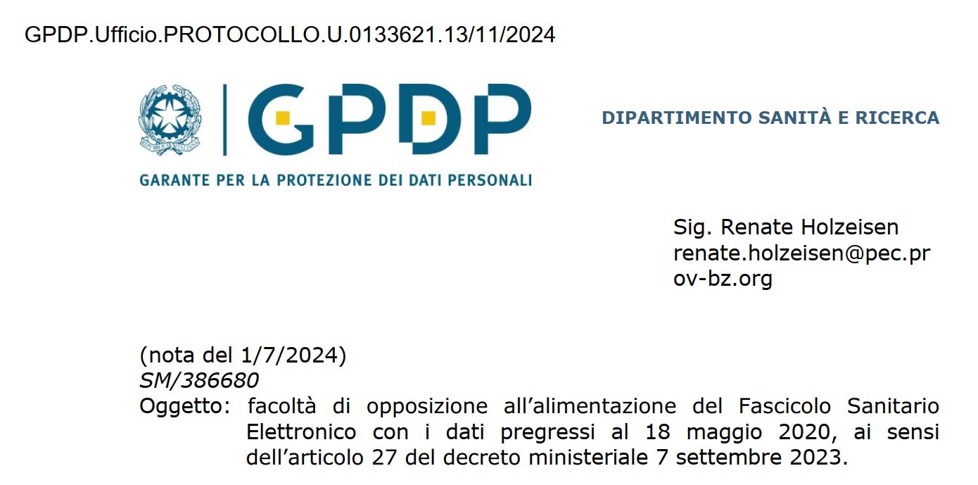 COMUNICATO STAMPA